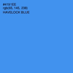 #4191EE - Havelock Blue Color Image