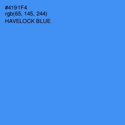 #4191F4 - Havelock Blue Color Image