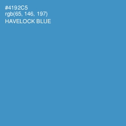 #4192C5 - Havelock Blue Color Image