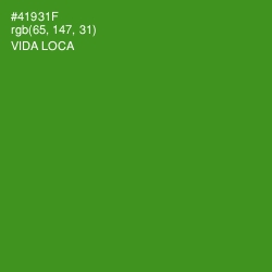 #41931F - Vida Loca Color Image