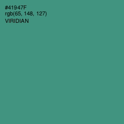 #41947F - Viridian Color Image