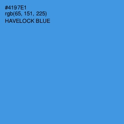 #4197E1 - Havelock Blue Color Image