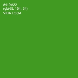 #419A22 - Vida Loca Color Image