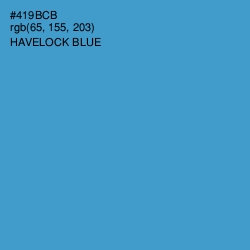 #419BCB - Havelock Blue Color Image