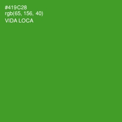 #419C28 - Vida Loca Color Image