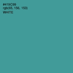 #419C99 - Smalt Blue Color Image