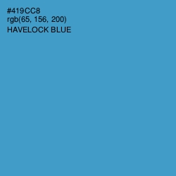 #419CC8 - Havelock Blue Color Image