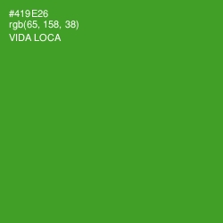#419E26 - Vida Loca Color Image