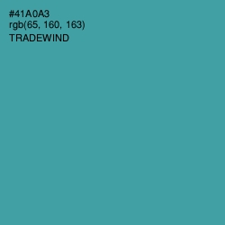 #41A0A3 - Tradewind Color Image