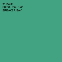 #41A381 - Breaker Bay Color Image