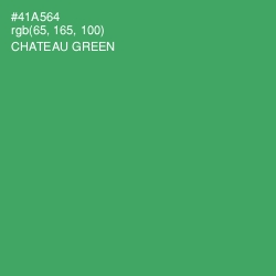 #41A564 - Chateau Green Color Image