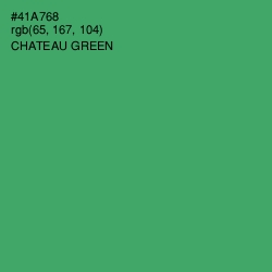 #41A768 - Chateau Green Color Image