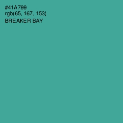 #41A799 - Breaker Bay Color Image