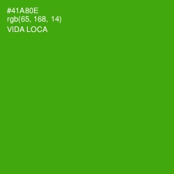 #41A80E - Vida Loca Color Image