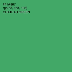 #41A867 - Chateau Green Color Image