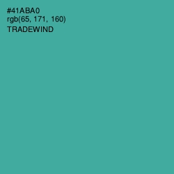 #41ABA0 - Tradewind Color Image