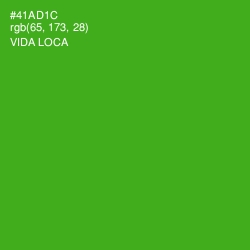 #41AD1C - Vida Loca Color Image