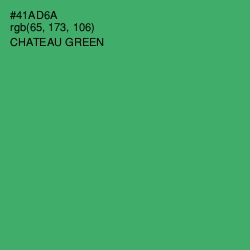 #41AD6A - Chateau Green Color Image