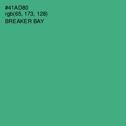 #41AD80 - Breaker Bay Color Image