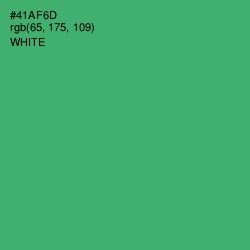 #41AF6D - Chateau Green Color Image