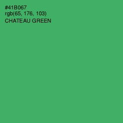 #41B067 - Chateau Green Color Image