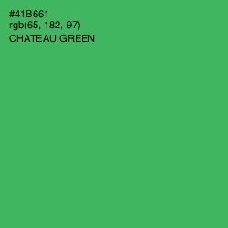 #41B661 - Chateau Green Color Image