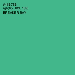 #41B78B - Breaker Bay Color Image