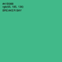 #41B988 - Breaker Bay Color Image