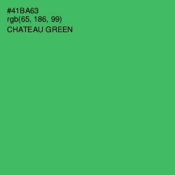 #41BA63 - Chateau Green Color Image