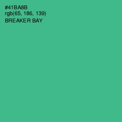 #41BA8B - Breaker Bay Color Image