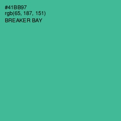 #41BB97 - Breaker Bay Color Image