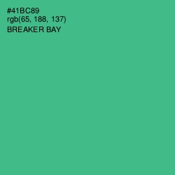 #41BC89 - Breaker Bay Color Image