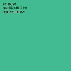 #41BC90 - Breaker Bay Color Image