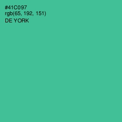 #41C097 - De York Color Image