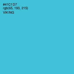 #41C1D7 - Viking Color Image