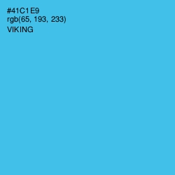 #41C1E9 - Viking Color Image
