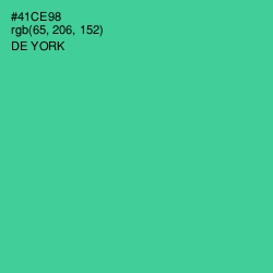 #41CE98 - De York Color Image