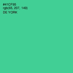 #41CF95 - De York Color Image