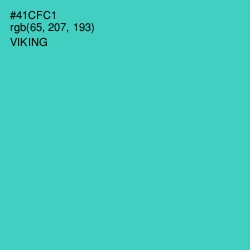 #41CFC1 - Viking Color Image