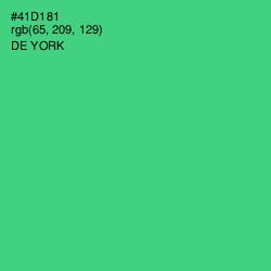 #41D181 - De York Color Image