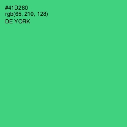 #41D280 - De York Color Image