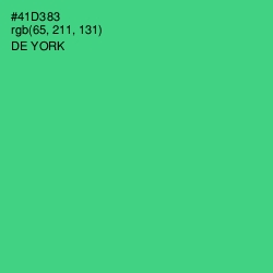 #41D383 - De York Color Image