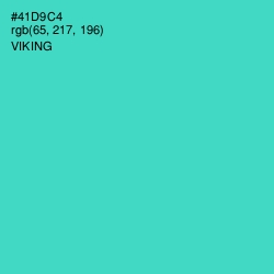 #41D9C4 - Viking Color Image