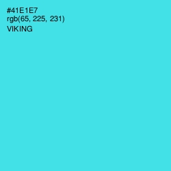 #41E1E7 - Viking Color Image