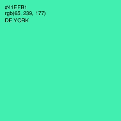 #41EFB1 - De York Color Image