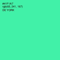 #41F1A7 - De York Color Image