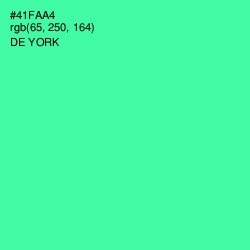 #41FAA4 - De York Color Image