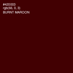 #420003 - Burnt Maroon Color Image