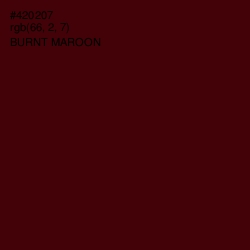 #420207 - Burnt Maroon Color Image