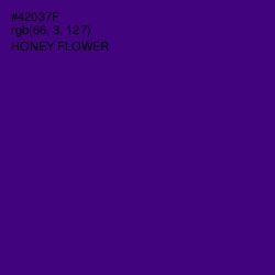 #42037F - Honey Flower Color Image